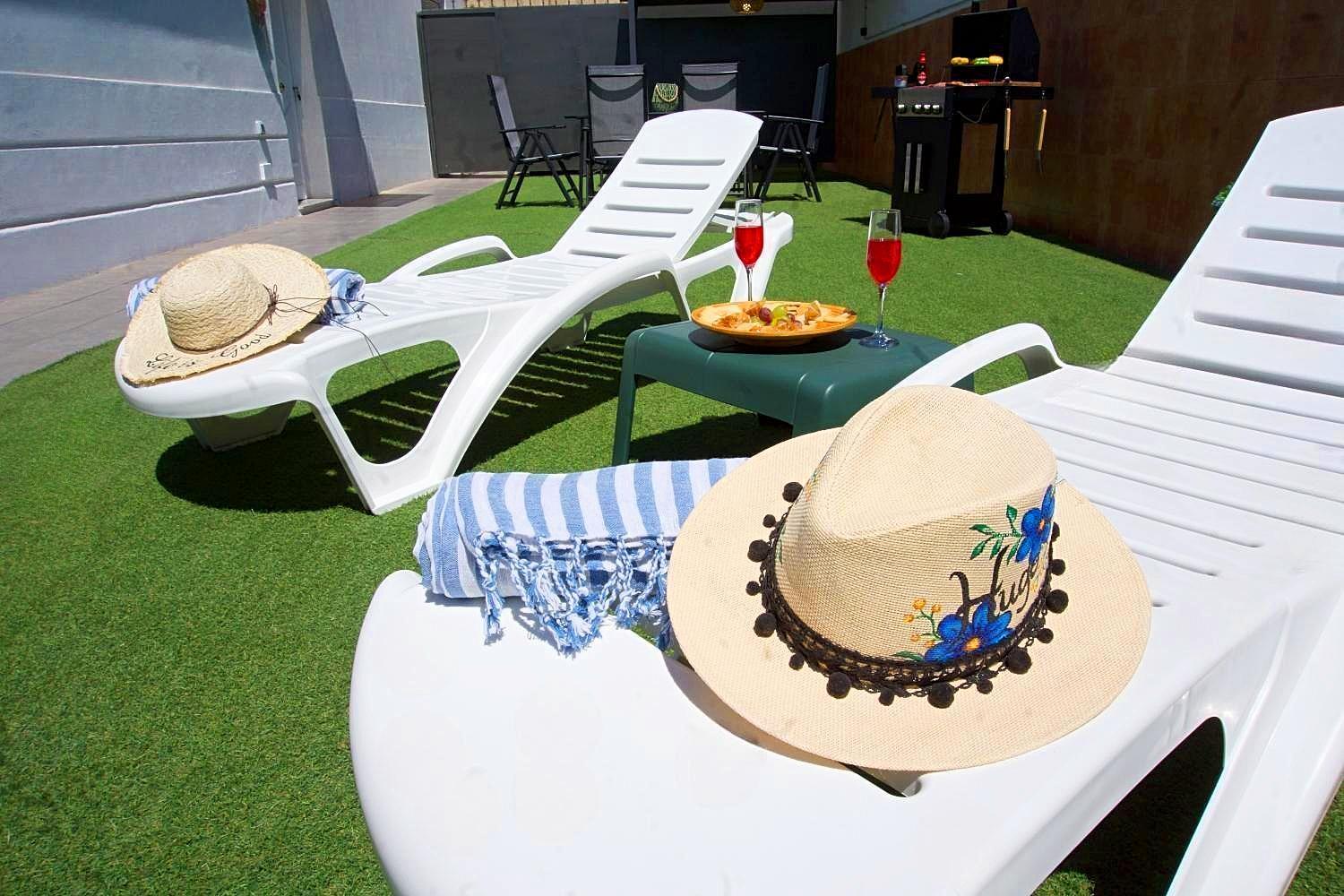 Apartamento,Bbq, Cerca Del Mar Charco del Pino Ngoại thất bức ảnh