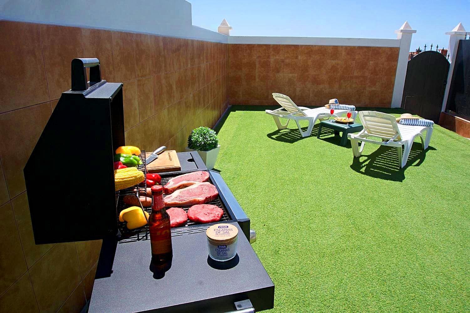 Apartamento,Bbq, Cerca Del Mar Charco del Pino Ngoại thất bức ảnh