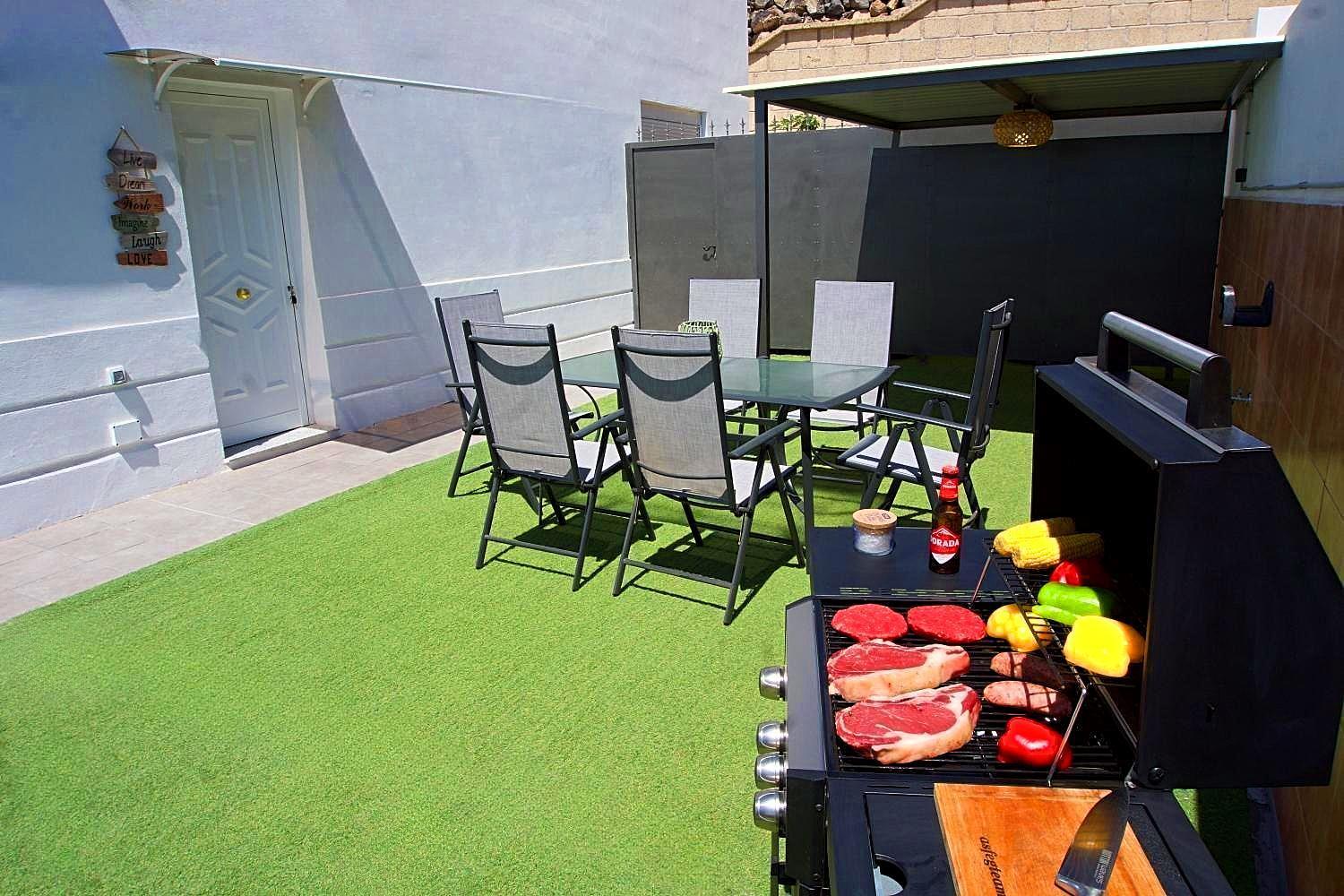 Apartamento,Bbq, Cerca Del Mar Charco del Pino Ngoại thất bức ảnh