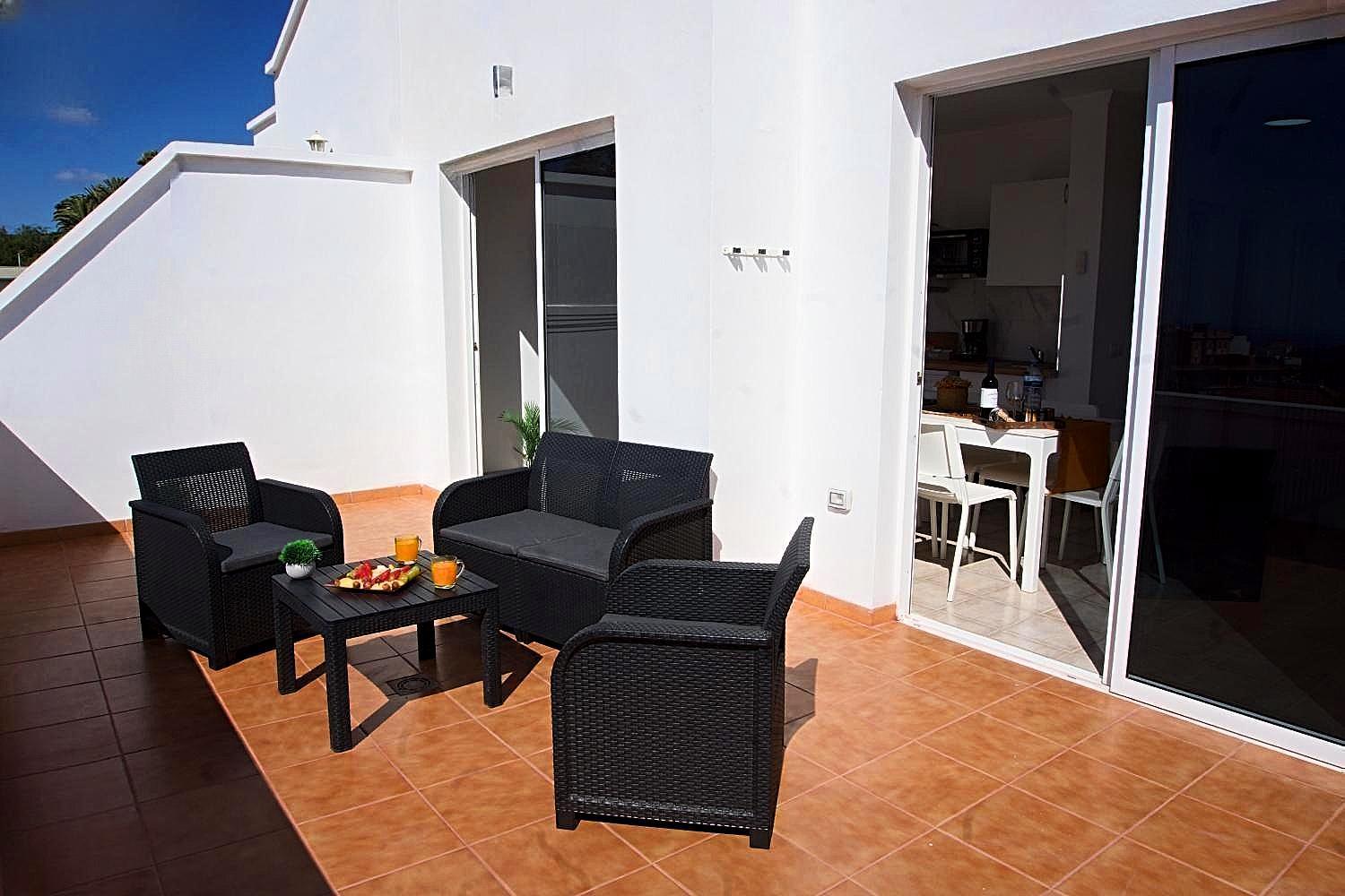 Apartamento,Bbq, Cerca Del Mar Charco del Pino Ngoại thất bức ảnh