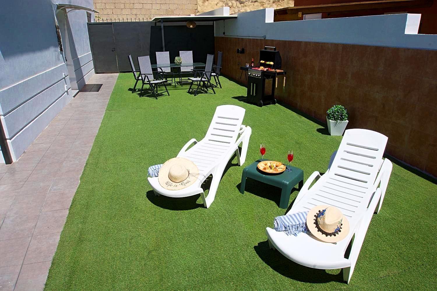 Apartamento,Bbq, Cerca Del Mar Charco del Pino Ngoại thất bức ảnh